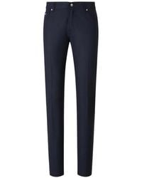 Marco Pescarolo - Logo-Plaque Slim-Fit Jeans - Lyst