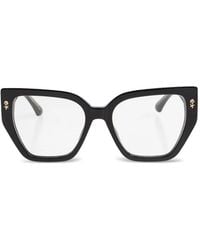 Etro - Cat-Eye-Brille Mit Blumenverzierung - Lyst