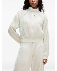 Ganni - Ruffle-Trimmed Performance Jacket - Lyst
