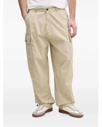Alpha Industries - Drawstring-Hem Wide-Leg Trousers - Lyst