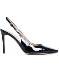 Roberto Festa - Klept Patent-Leather Slingback Heeled Pumps - Lyst