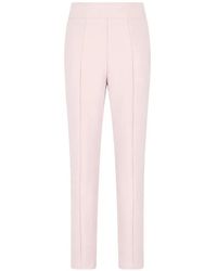 FEDERICA TOSI - Pressed-Crease Tailored Trousers - Lyst