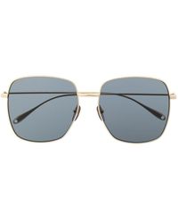 Gucci - Logo-engraved Square-frame Sunglasses - Lyst