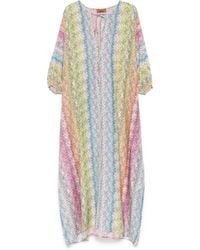 Missoni - プリント ビーチカバーアップ - Lyst