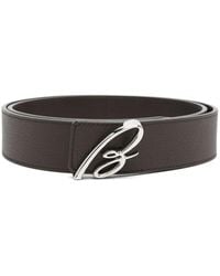 Brioni - Logo-Buckle Belt - Lyst