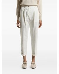 Peserico - Trainingsbroek Met Elastische Tailleband - Lyst