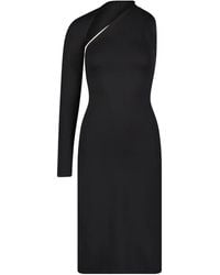 MARCELLA - Manhattan Asymmetric-Neck Mini Dress - Lyst