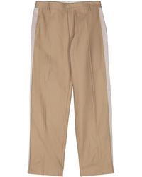 Bluemarble - Tape-detailing Straight-leg Trousers - Lyst