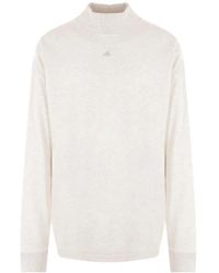 adidas - Logo-Print Long-Sleeve T-Shirt - Lyst