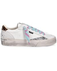 Crime London - Soho Glitter-Details Sneakers - Lyst