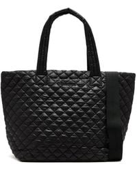 MZ Wallace - Medium Metro Deluxe Quilted Top Handle Tote Bag - Lyst