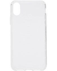 Marcelo Burlon 'Wireframe' iPhone XS-Hülle - Weiß