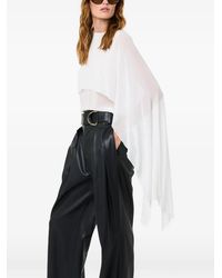 Nicholas - Layered Asymmetric-Drape Blouse - Lyst
