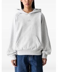 adidas - Kit Small Logo Hoodie - Lyst