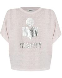 Isabel Marant - T-Shirt Con Logo - Lyst