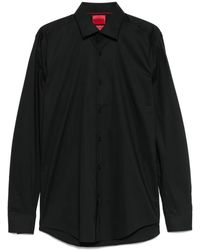HUGO - Poplin Shirt - Lyst