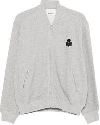 Isabel Marant - Marty Zip-Fastening Logo-Detail Sweatshirt - Lyst
