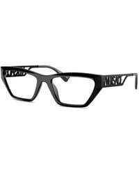 Versace - Brille Mit Cat-Eye-Gestell - Lyst