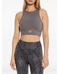 adidas By Stella McCartney - Sport-BH mit Neckholder - Lyst