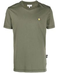 Star Point - Logo-Patch Cotton T-Shirt - Lyst