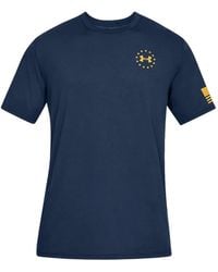 Under Armour - Logo-Print T-Shirt - Lyst