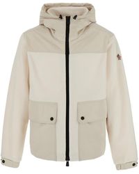 Moncler - Polartec Panelled Logo-Patch Jacket - Lyst