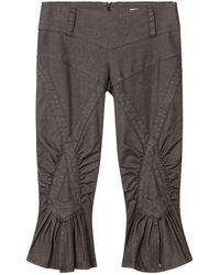Miss Sixty - Ruched Flared Jeans - Lyst