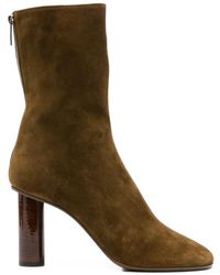 Paris Texas - Alice Suede Ankle Boots - Lyst