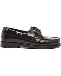 VINNY'S - Bettie Lace-Up Boat Shoes - Lyst