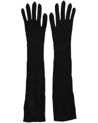 Dolce & Gabbana - Ribbed-Knit Gloves - Lyst