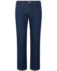 Roberto Cavalli - Jean Droit À Logo Brodé - Lyst