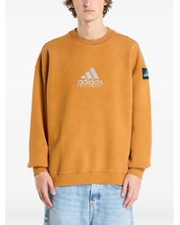 adidas - Logo-Detail Sweatshirt - Lyst