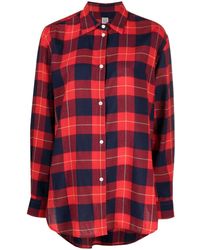 Totême - Tartan Check-pattern Shirt - Lyst