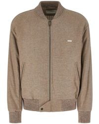 Iceberg - Logo-Plaque Bomber Jacket - Lyst
