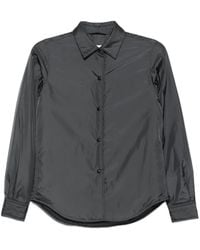 Aspesi - Padded Snap-Fastening Shirt - Lyst