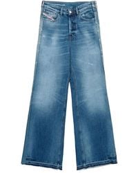 PROTOTYPES - Graphic-Print Jeans - Lyst