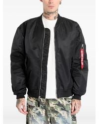 Alpha Industries - MA-1 CS zip bomber jacket - Lyst