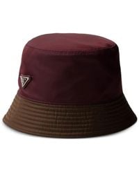 Prada - Re-Nylon Two-Tone Bucket Hat - Lyst