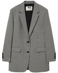 Ports 1961 - Check Wool Blazer - Lyst