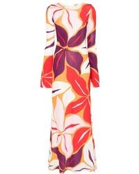 Cala De La Cruz - Amay Floral Maxi Dress - Lyst