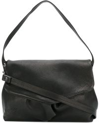 Marsèll Fold Over Shoulder Bag - Black