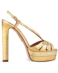Aquazzura - Aimée Heeled Sandals - Lyst
