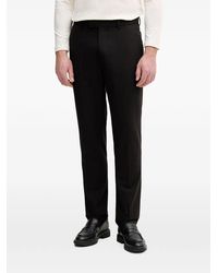 Sisley - Pressed-Crease Tailored Trousers - Lyst