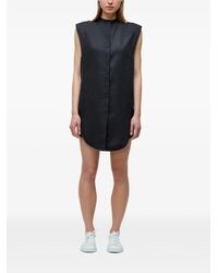 Osklen - Sleeveless Linen Shirt Dress - Lyst