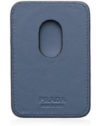 Prada - Porte-Cartes En Cuir Saffiano - Lyst
