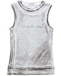Acne Studios - Layered Logo Tank Top - Lyst