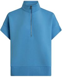 Varley - Ritchie Short-Sleeve Quarter-Zip Sweatshirt - Lyst
