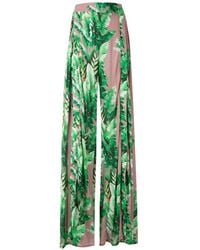 Amir Slama - Graphic-Print Wide-Leg Trousers - Lyst
