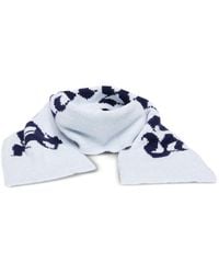 Palm Angels - Bufanda Con Logo En Jacquard - Lyst