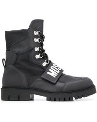 moschino boots mens